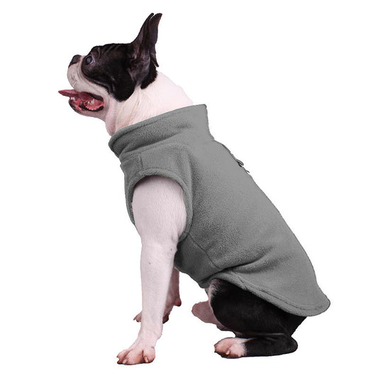 Dog clothes fleece pet dog supplies